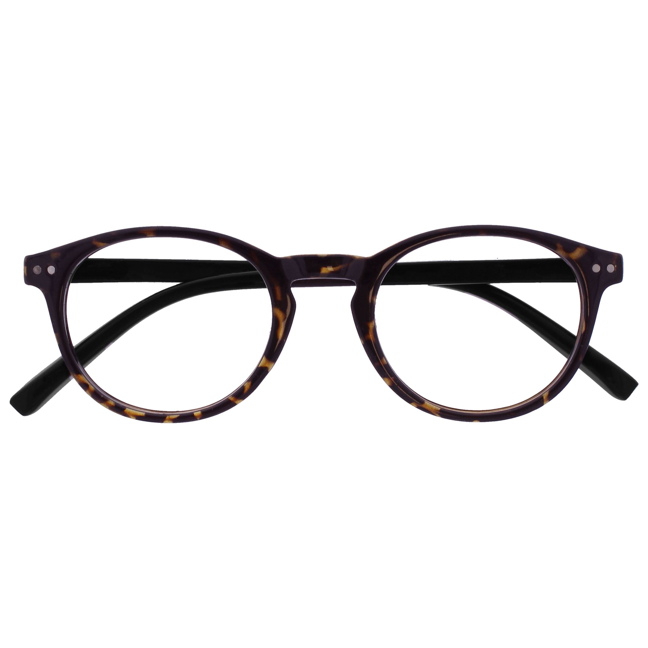OPULIZE Zen Pack 2 Lunettes De Lecture Soleil +1.50 - Light Brun Et Cristal Clair Noir